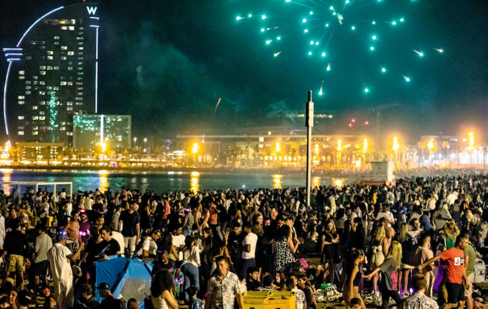 1 night in barcelona