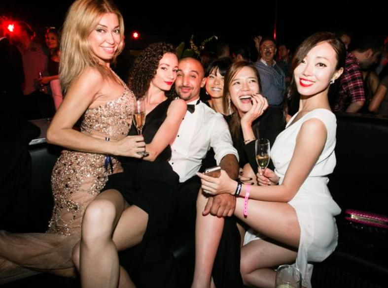 barcelona nightlife area